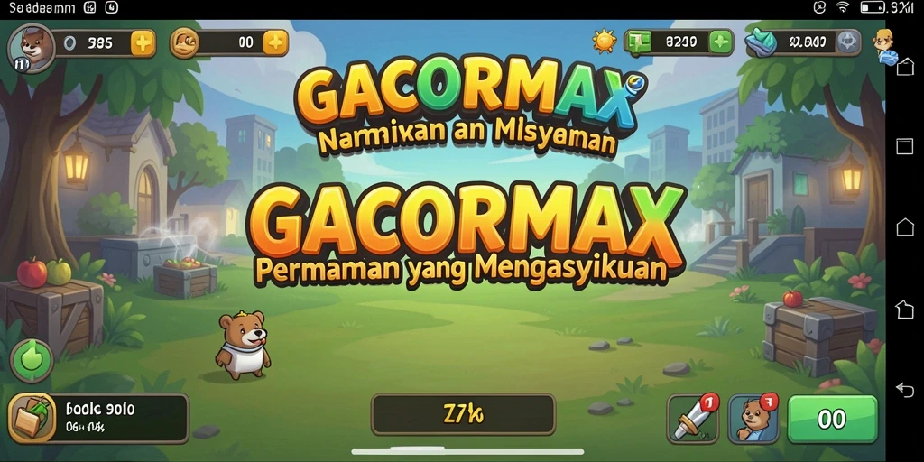 Tampilan gameplay GACORMAX yang seru dan menarik dalam kategori Idle.